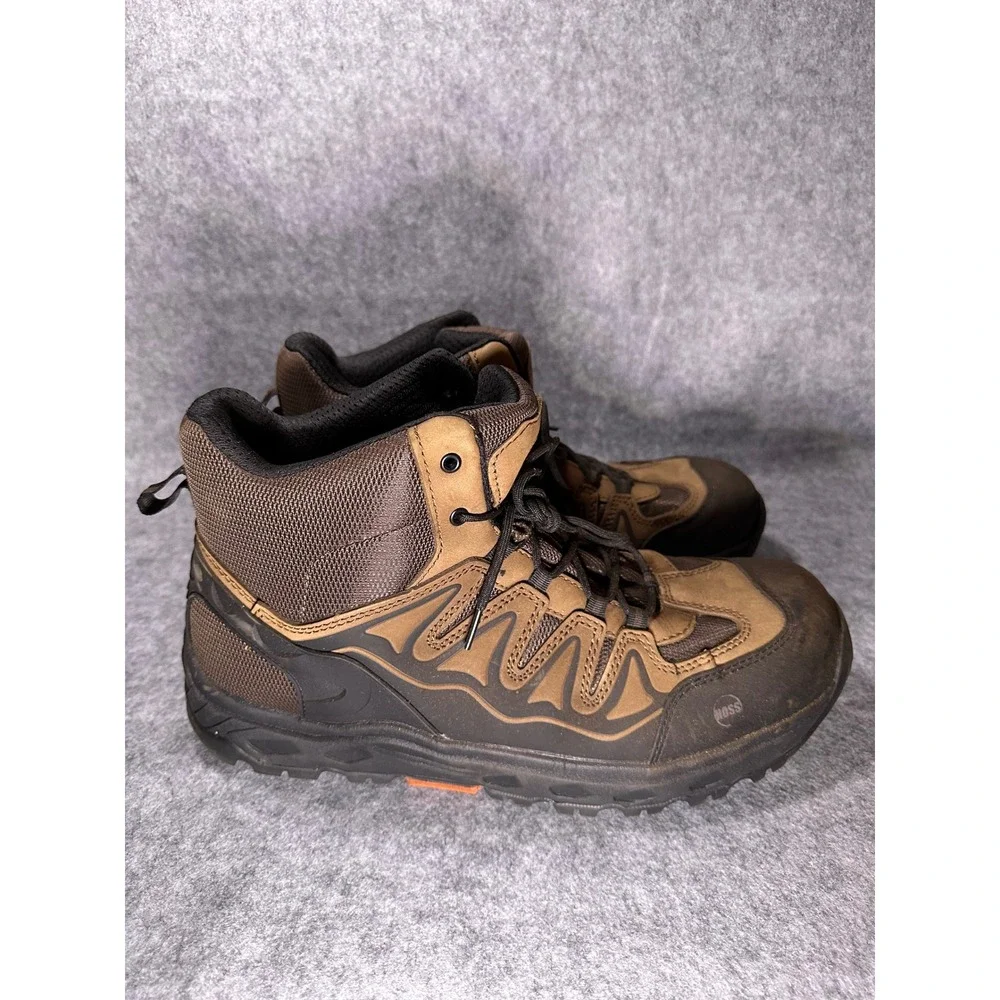 Hoss Boot Company Mens Brown Black Composite Toe Work Boots 50239-2E(W) Size 17